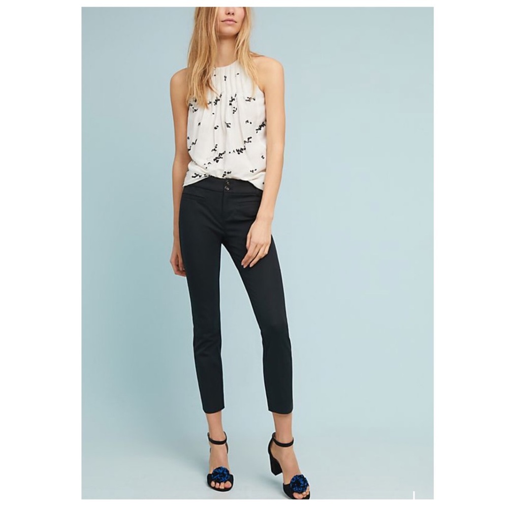 Anthropologie Essential Slim Trousers